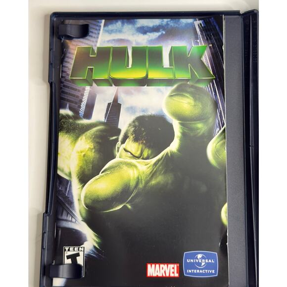 Hulk Videogame (Sony PlayStation 2, 2003) Complete CIB PS2 Game w/ Manual - Picture 5 of 7